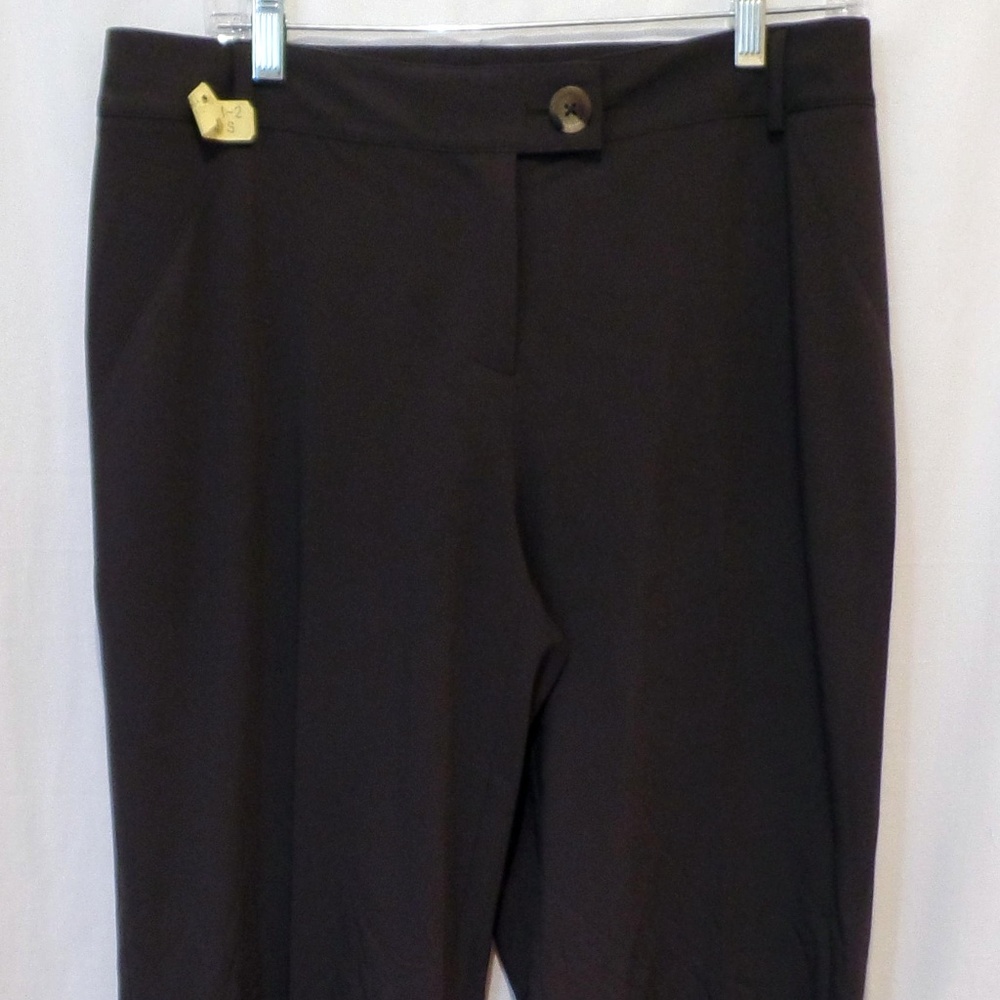 CAbi Wide Leg Pants in Dark Brown